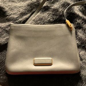 Grey and gold Marc Jacobs side body bag